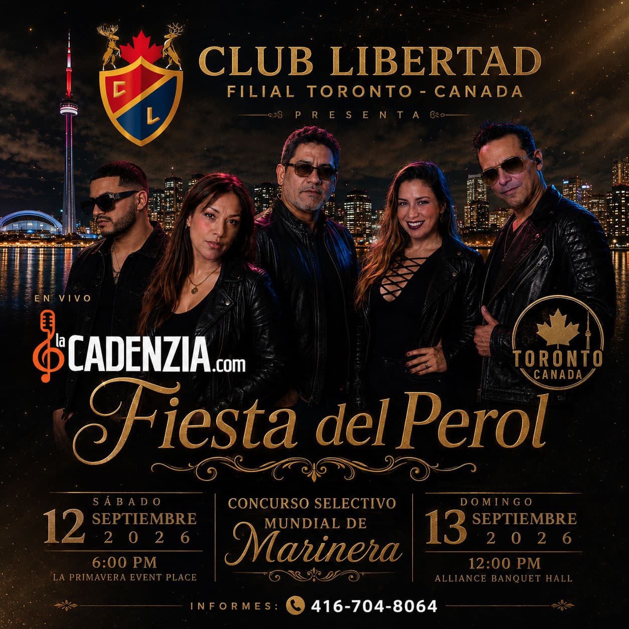 Fiesta del Perol — Club Libertad, Toronto, Canada